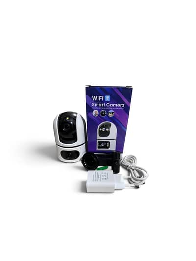 Dual Lens WiFi Smart Security Camera 2MP+2MP. 03096891611
