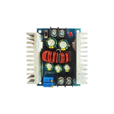 Buck converter , DC Amp meter , DC volt meter