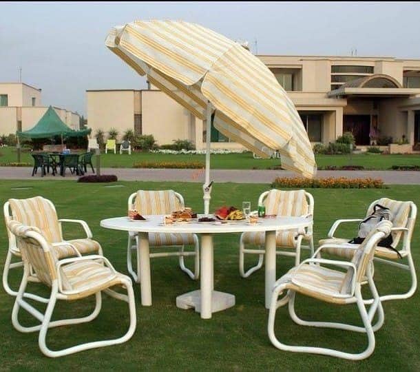 Sidepole/ umbrella round /and rectangular shape / 8