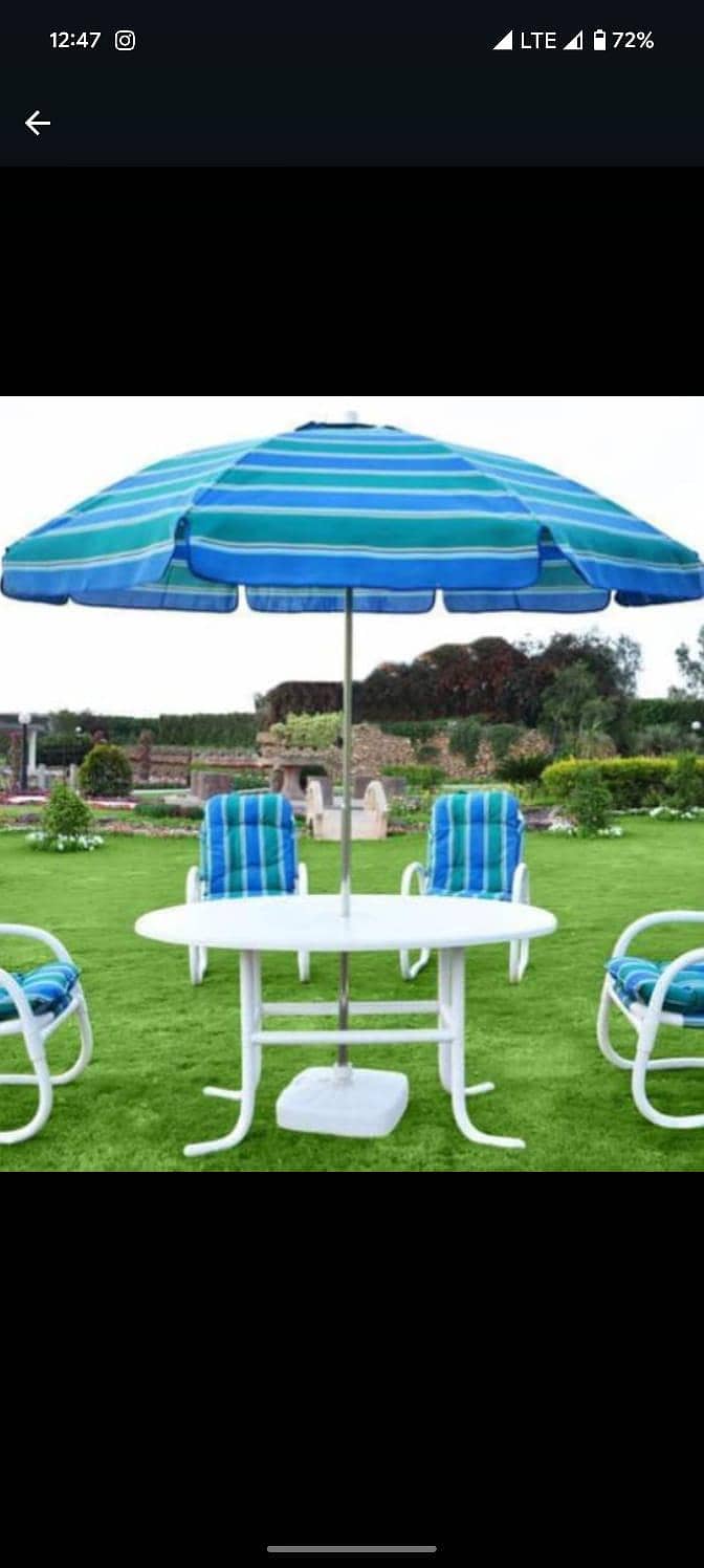 Sidepole/ umbrella round /and rectangular shape / 11