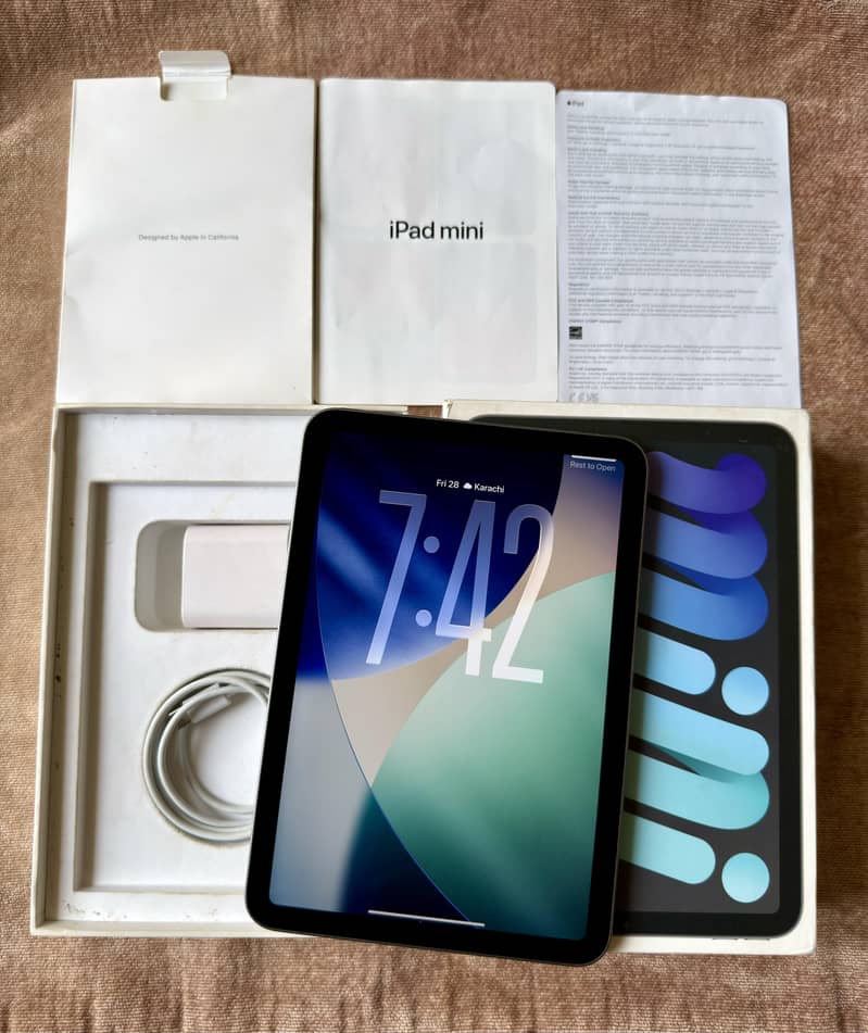 iPad Mini 6 Complete Box 8