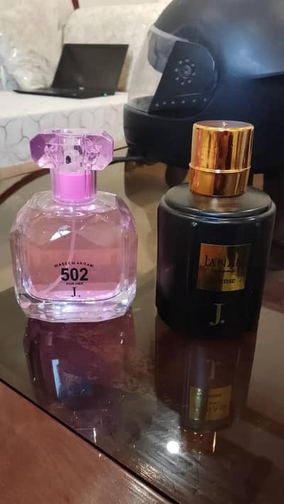 Janan Gold Edition & 502 For Her – Couple Perfume Set 