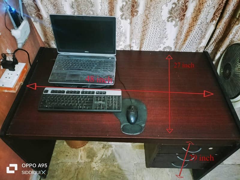 Office Computer Table With 3 Door 1