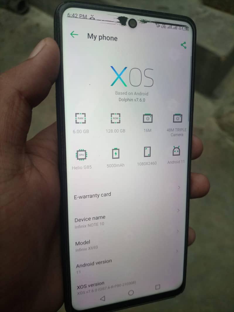 infinix NOTE 10 4