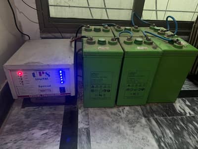 agisson TCB 500A 2V 500AH dry cell 3 ok back up wale 3 weak