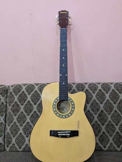 Overdrive Acoustic Guitar - Repairable Condition