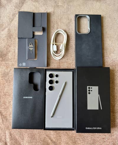 Samsung S24 Ultra 256gb Complete Box