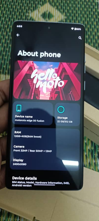 Motorola Edge 50 Fusion