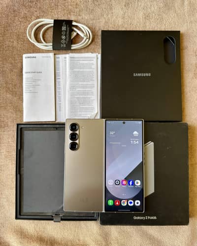Samsung Z Fold 6 256gb Complete Box