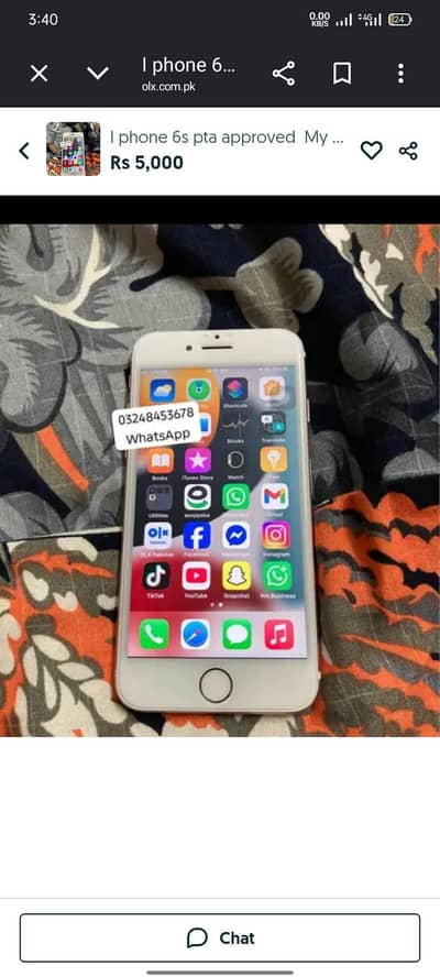 iPhone 6s PTA Approved 64GB Jo Colour Chahye Mill Jaega ‎ ‎
