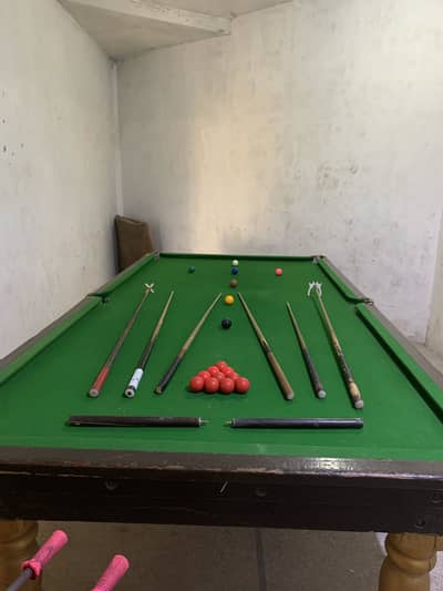 Snooker Full Size with all Equipments