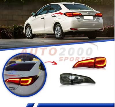 Toyota Yaris Tail Lights Lava Style 2020-2023