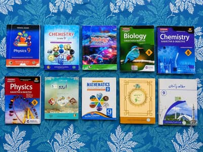 Grade 9 NBF old books and keys