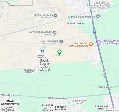 DHA Gujranwala Near To GT Road Sector E Kanal Plot For Sale
