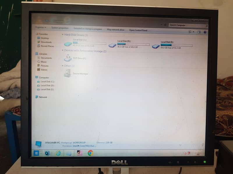 DELL computer led 19  " 3