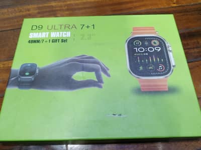 D9 Ultra Wireless 7 Straps Smart Watch,