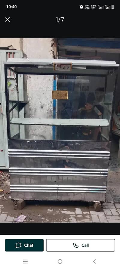Burger Shawarma & Fries Counter For Sale
