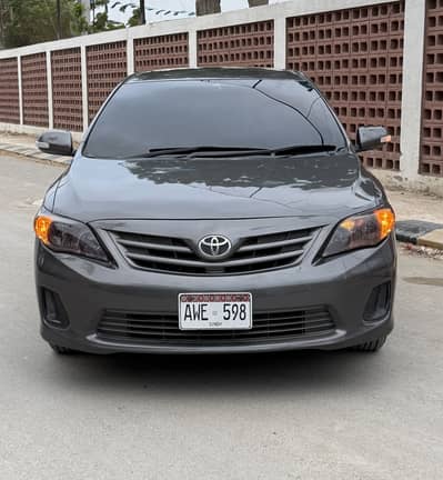 (AJJ KI PAYMENT ) Toyota Corolla GLI 2011 model 2012 reg New light