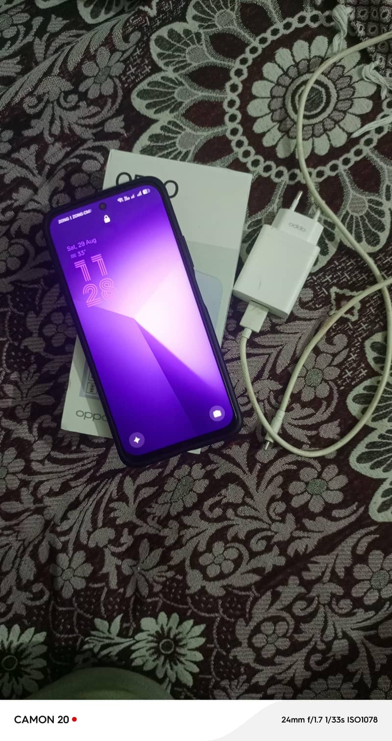 OPPO A6k brand new urgent sale 1 month used 0
