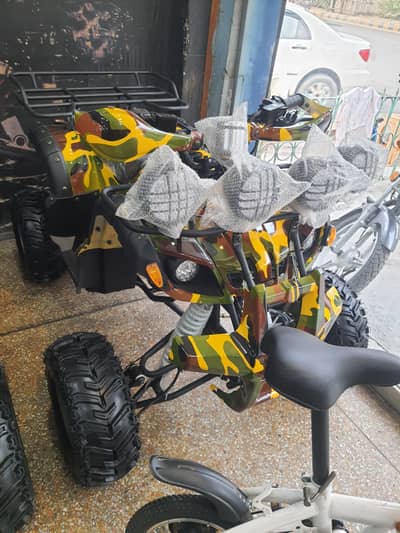 124cc jeep Brand new Atv quad 4 wheels  delivery all Pakistan