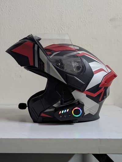 Jiekai JK-902 Modular Helmet with Bluetooth Headset (DOT Certified)