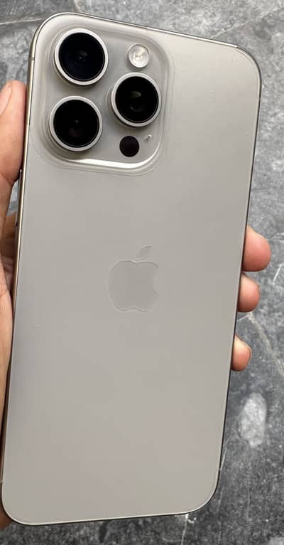 iPhone 15 Pro Max 256GB Natural Titanium | 98% Battery | 10/10 Box