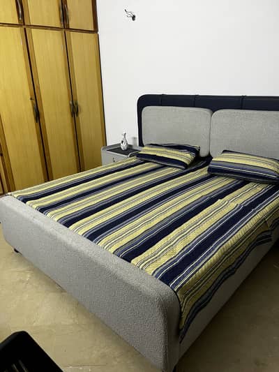 King Size Bed for sale with free side tables