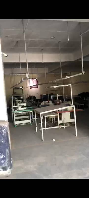 1 KANAL FACTORY PORTION FOR RENT NEAR IBRAHIM MASJID