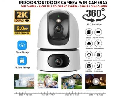 Dual Lens WiFi Smart Security Camera 2MP+2MP 1080P 03096891611