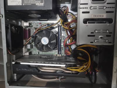 i7 34d gen with rx580