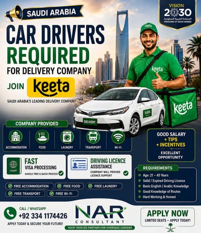  Saudi Arabia – Keeta Car Drivers