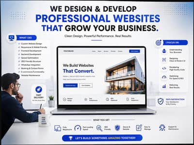Professional Website Development | Buisness,E-Commerce Websites