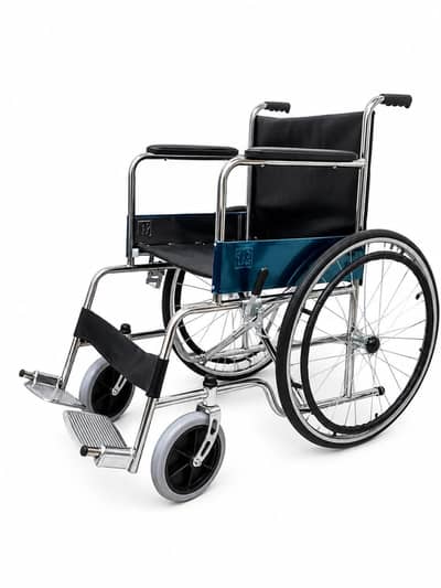 New Premium Quality Heavy Duty Foldable Wheel Chair. Home Delivery