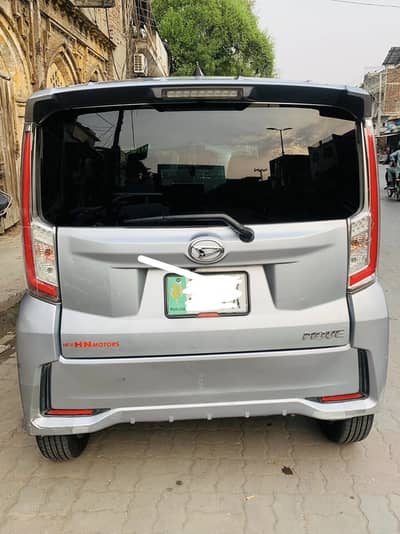 Daihatsu Move custom 2017 top of line hybrid radar and many more