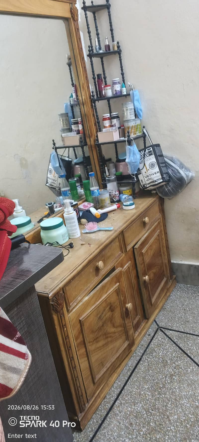 bed set with dressing table 1