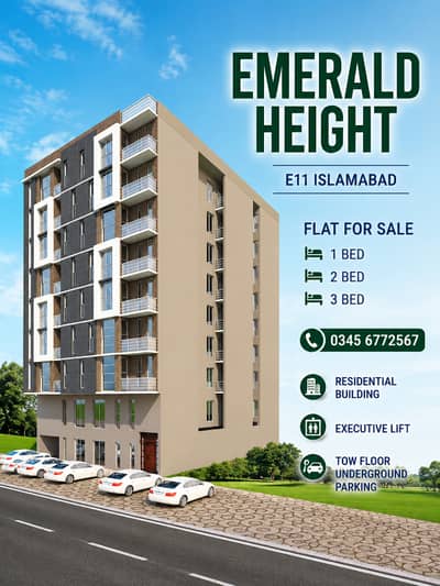 E11/4 EMERALD HEIGHT 1 BED 2 BED 3 BED For Sale Available