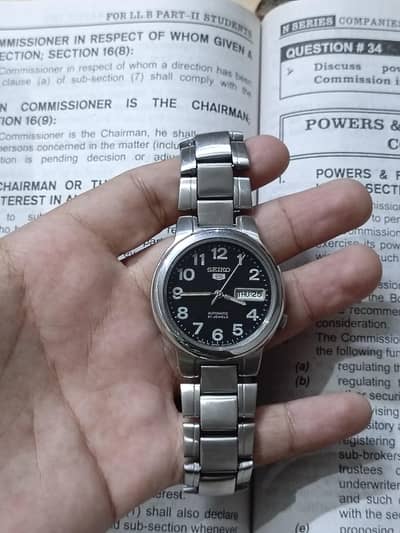 Casio , Seiko Automatic With Glowing Dial 7s26