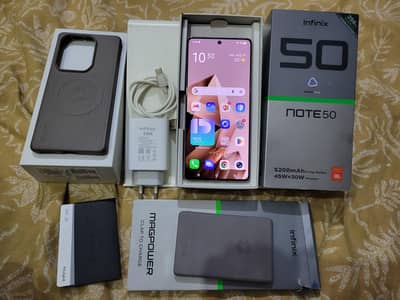 Infinix Note 50 – 16GB + 256GB | Complete Box | 100% Genuine 9/10