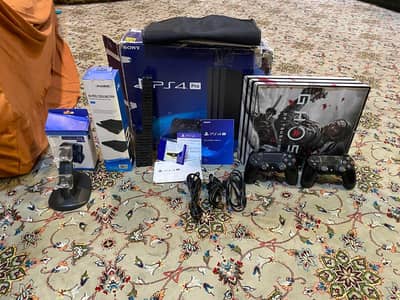 PS4 PRO JET BLACK 500 GB JAILBROKEN