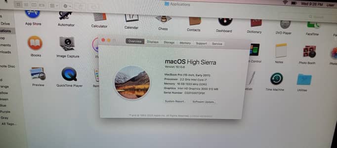 MacBook Pro 11| Core i7 processor | 16GB Ram | 1 TB SATA