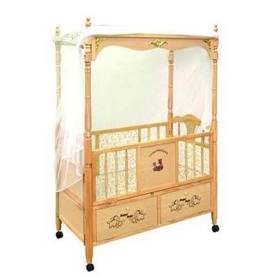 Baby Cot with 9/10  condition is urgent for sale at reason able price