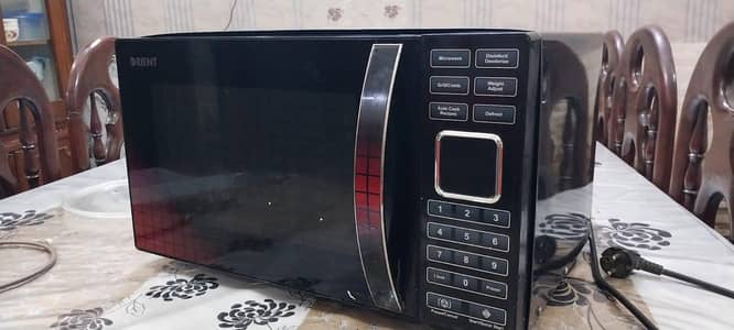 oreant microwave almost 1 month use new condition