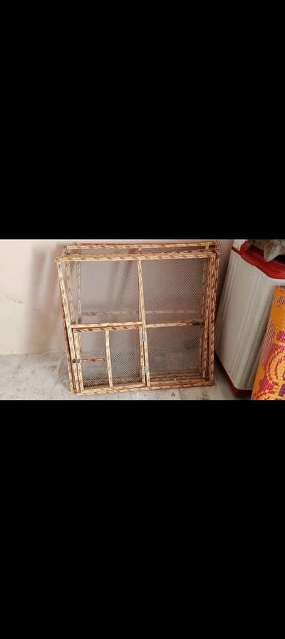 cage For Sale 5 portion me bana Hua h 3by3 size h