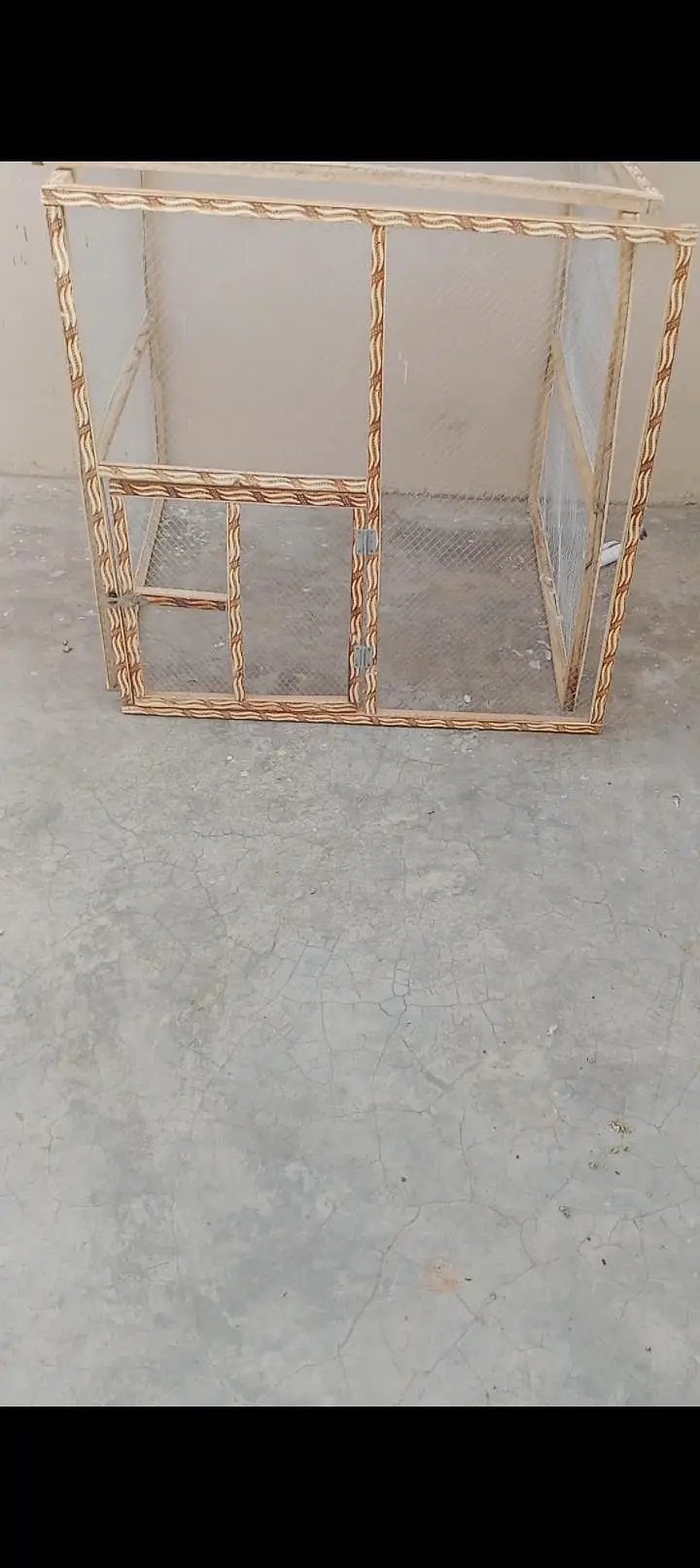 cage For Sale 5 portion me bana Hua h 3by3 size h — photo 2