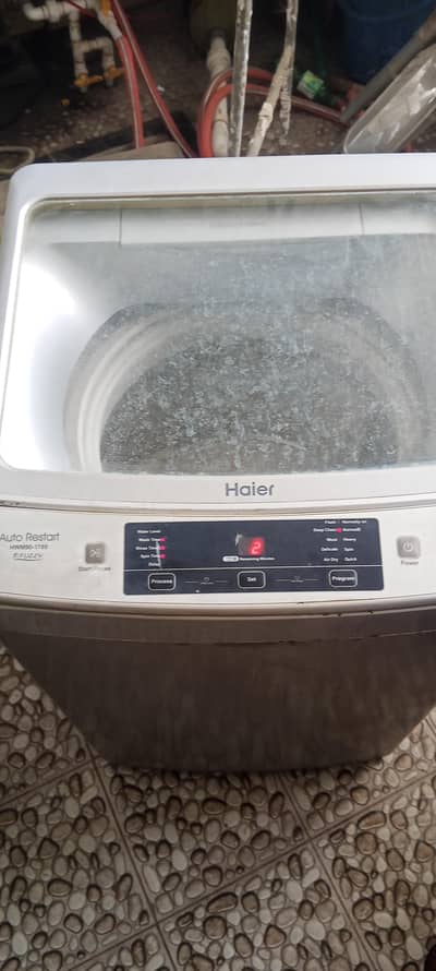 Haier washing machine in good condition