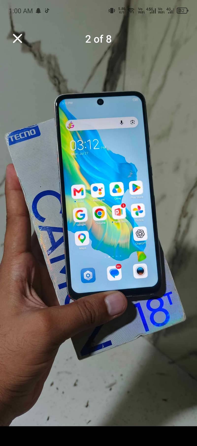 Tecno CAMON 18T 1