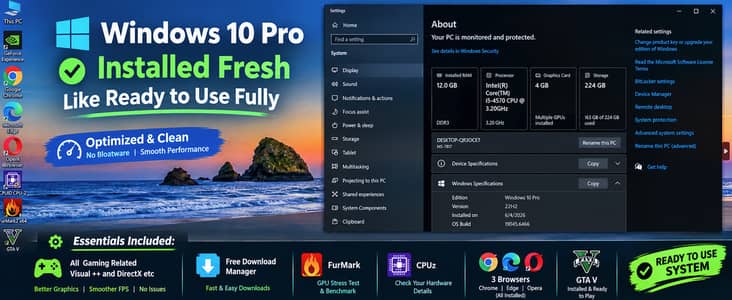 Workstation PC for Video Editing & Graphic Design | Core i5 | Nvidia
