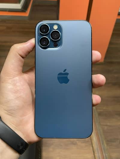 iPhone 12 Pro Max 128GB Jv - 96% Battery Health (Pacific Blue)