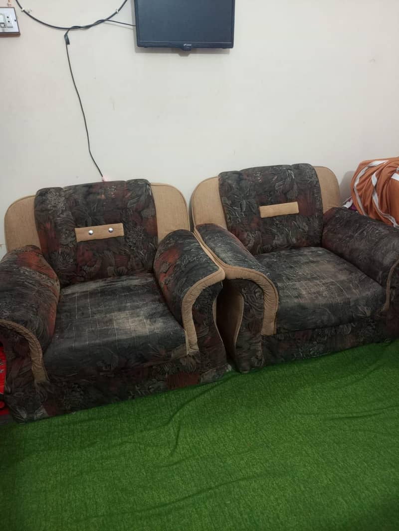 Sofa Set with covers 1
