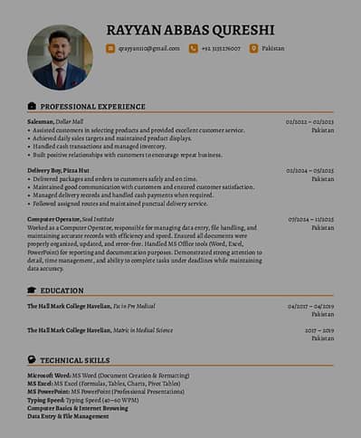 NEED JOB